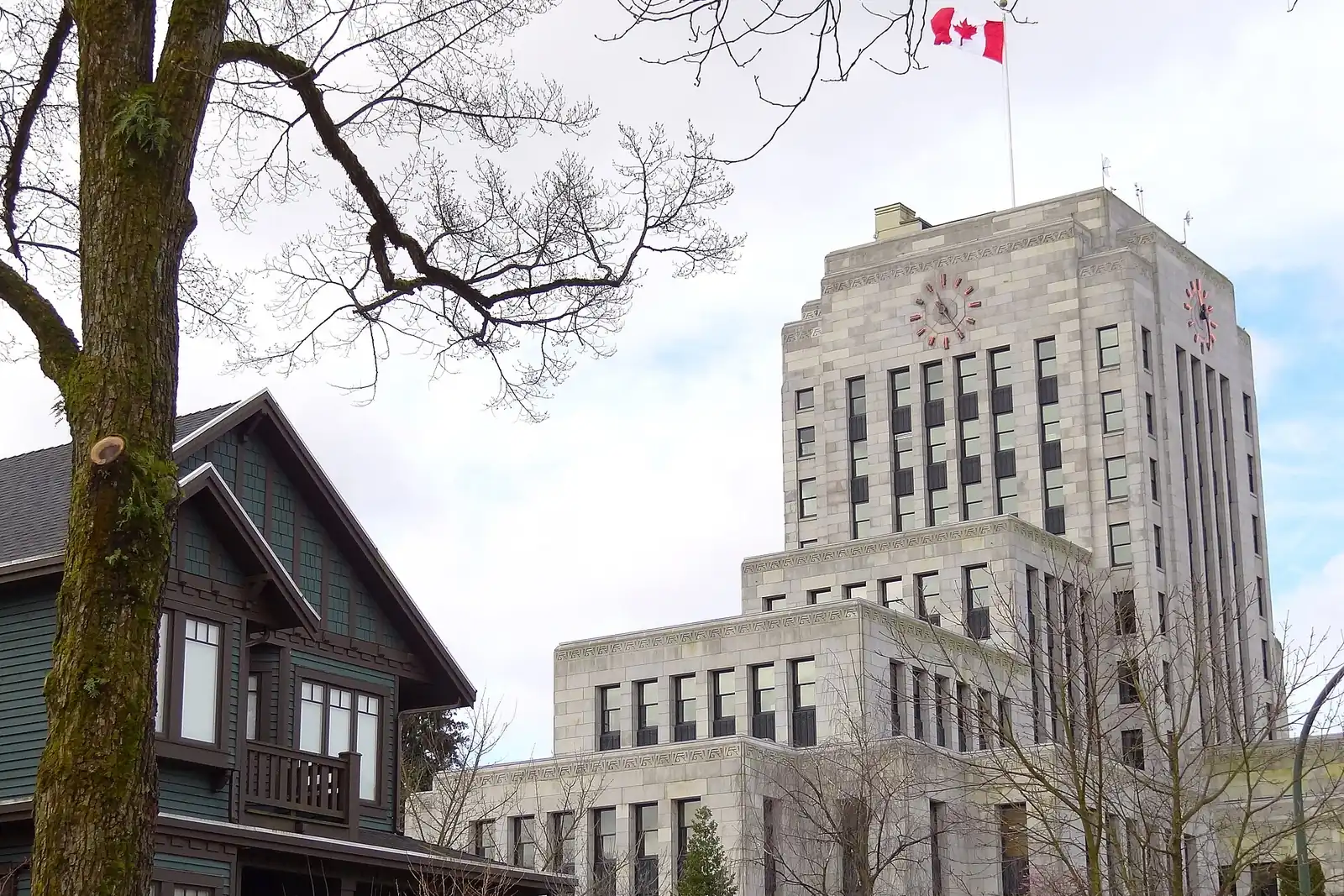 Vancouver City Hall in Mount Pleasant