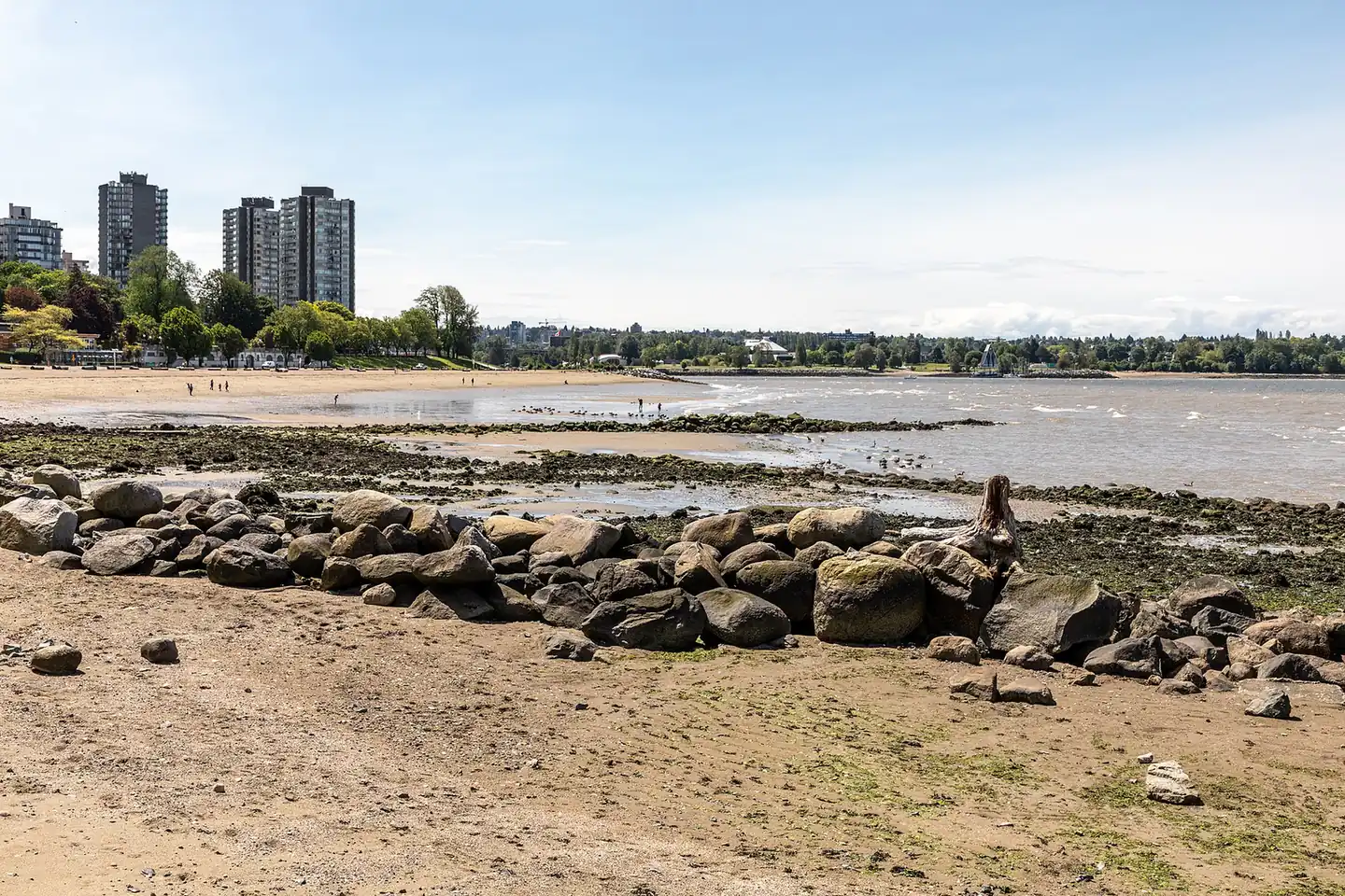 English Bay beach in Vancouver's West End